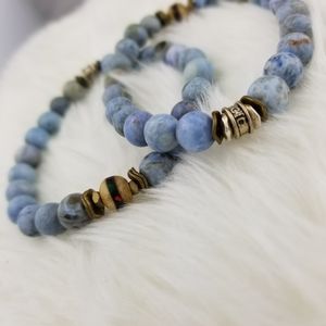 Chavez for Charity  blue bracelets